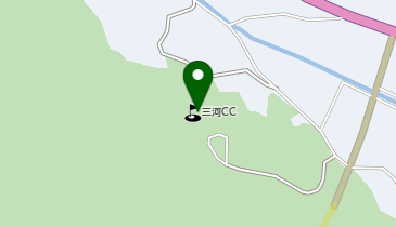 三河カントリークラブの地図画像