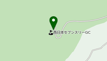西日本セブンスリーゴルフクラブの地図画像