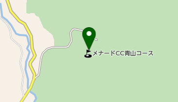 メナードカントリークラブ 青山コースの地図画像