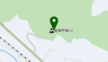 滋賀甲南カントリークラブの地図画像