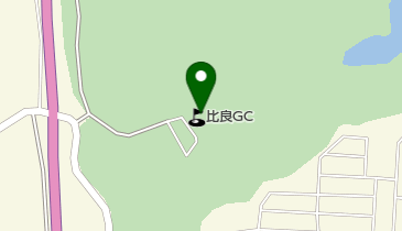 比良ゴルフ倶楽部の地図画像