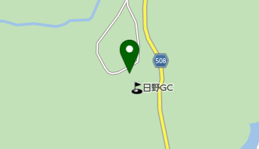 日野ゴルフ倶楽部 キングコースの地図画像