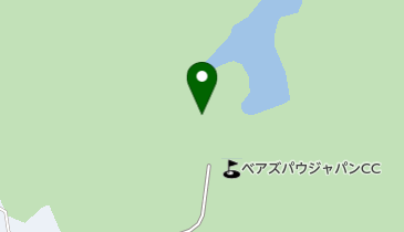 ベアズパウ ジャパン カントリークラブの地図画像