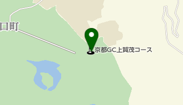 京都ゴルフ倶楽部 上賀茂コースの地図画像