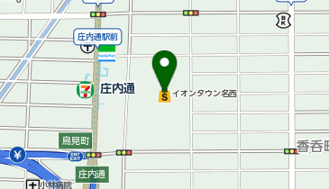 セイハ英語学院 イオンタウン名西校の地図画像