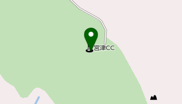 宮津カントリークラブの地図画像