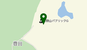 天野山パブリックゴルフ場の地図画像