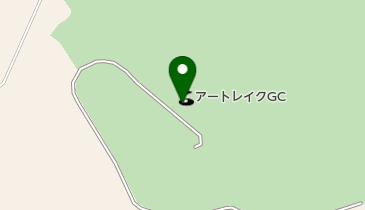 アートレイクゴルフ倶楽部の地図画像