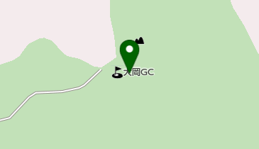 大岡ゴルフ倶楽部の地図画像