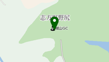 城山ゴルフ倶楽部の地図画像