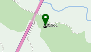 奈良カントリークラブの地図画像