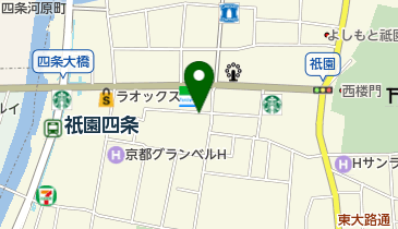 祇園 緑寿庵清水の地図画像