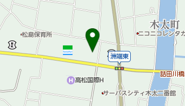 株式会社ヤマシタ 高松営業所の地図画像