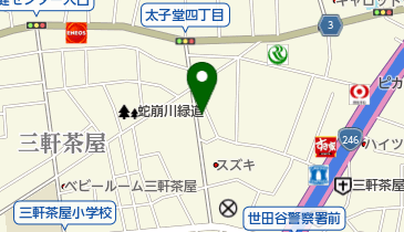 蜂蜜専門店 花めぐみ 三軒茶屋本店の地図画像