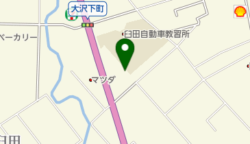 みょんみょん 臼田店の地図画像