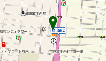 ドラッグアカカベ 放出西店の地図画像