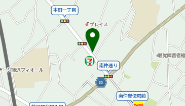 湘南自家製ミルク氷 あずきや氷伝(コデン)の地図画像