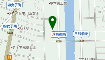 美 wash ランドリー fuwalis(ビ ウォッシュ ランドリー フワリス)の地図画像