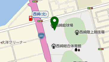 糸満市西崎プールの地図画像