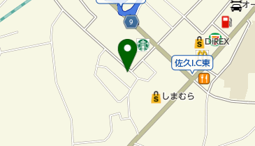 モイスティーヌ佐久インター店の地図画像