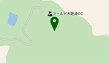 ゴールド木更津カントリークラブの地図画像