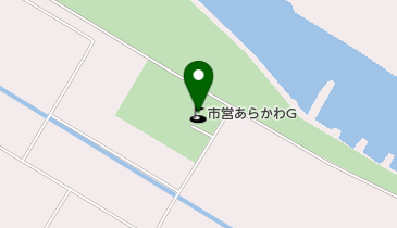 村上市営あらかわゴルフ場の地図画像