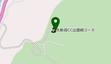 大新潟カントリークラブ 出雲崎コースの地図画像