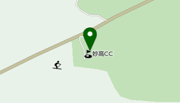 妙高カントリークラブの地図画像