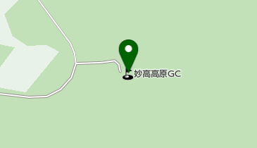 妙高高原ゴルフ倶楽部の地図画像
