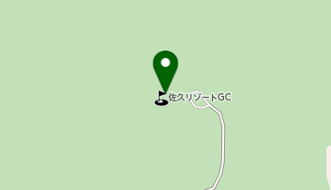 佐久リゾートゴルフ倶楽部の地図画像