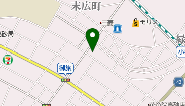 yellow(イエロー) 高砂店の地図画像