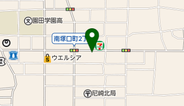 保護猫かふぇ リアンの地図画像