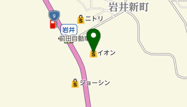 ヘアカラー専門店CASA COLOR(カーサカラー) イオン福知山店の地図画像