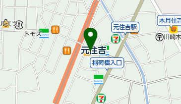 イタリアン&ワインバル CONA(コナ) 元住吉店の地図画像