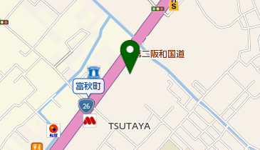 ナイスフィットネス24 26号和泉店の地図画像