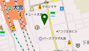 大阪バル ええやんの地図画像