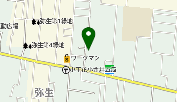 弥生台キリスト教会の地図画像