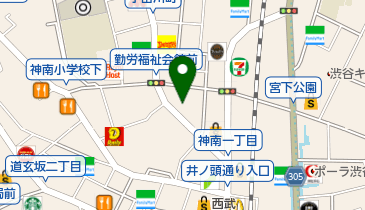 健康堂整骨院 公園通り院の地図画像