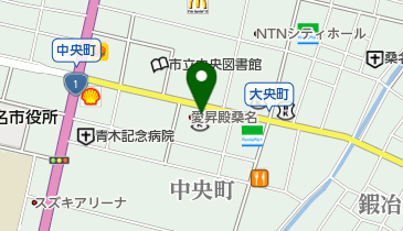 三重銀行 桑名中央支店の地図画像