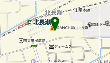 あしたば北長瀬の地図画像