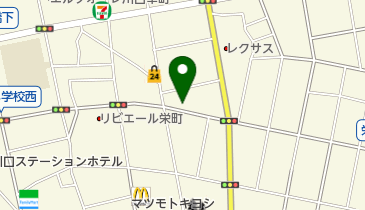 おおば指圧治療院の地図画像