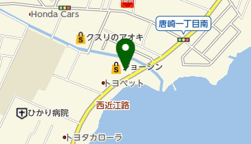 キッズランド Joshin 西大津店の地図画像