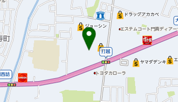 キッズランド Joshin 門真店の地図画像