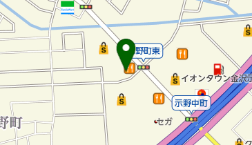 キッズランド Joshin 金沢本店の地図画像