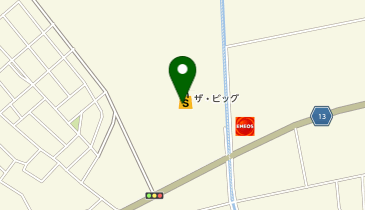 ザ・ビッグ 松神子店の地図画像