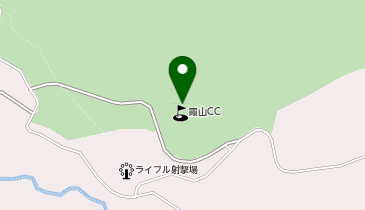霞山カントリー倶楽部の地図画像