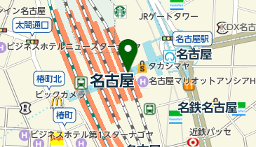 シュガーバターの木・銀のぶどう ジェイアール名古屋タカシマヤ店の地図画像