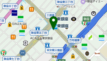 SPILA TEA TOKYO(スピラ ティー トウキョウ)の地図画像