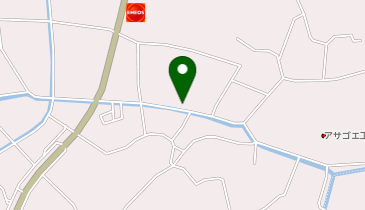 ヘアーガーデン・ヤマベの地図画像