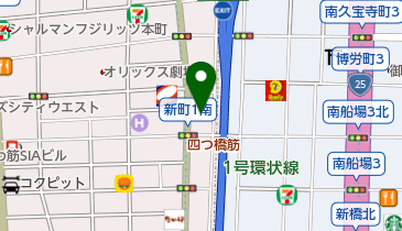 DAINESE(ダイネーゼ) 大阪店の地図画像